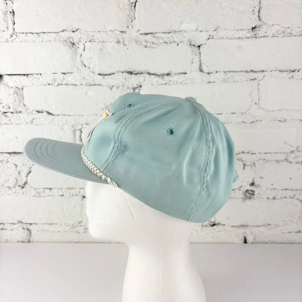 Vintage Clarence Savings Bank Blue Strapback Hat